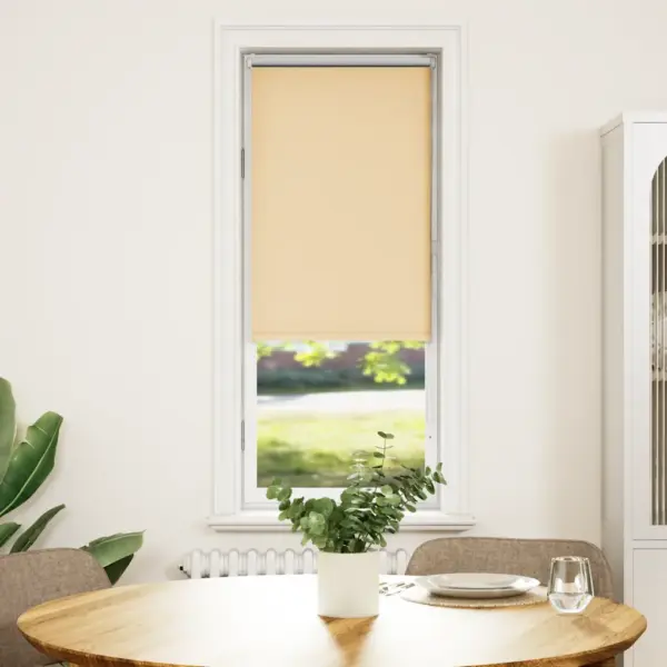 Pimendav ruloo, beež, 60 x 175 cm, ketiühendusega, polüester – 2