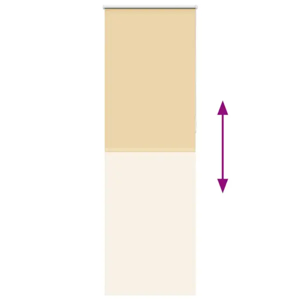 Pimendav ruloo kettmehhanismiga, beež, 80 x 210 cm, 100% polüester – 5