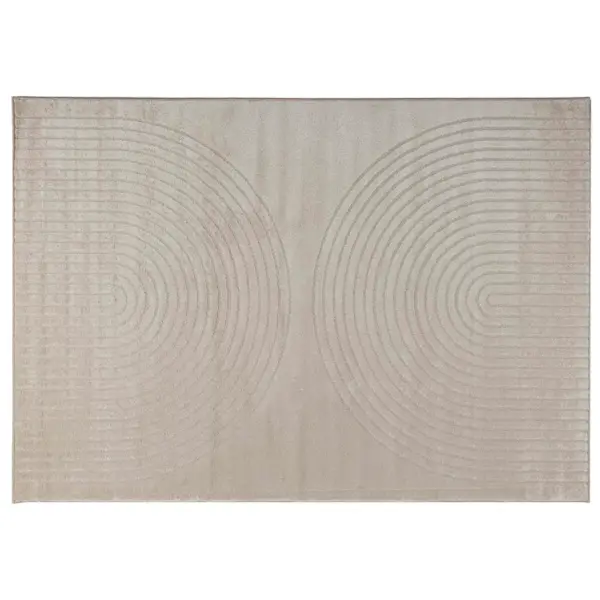 Beež ristkülikukujuline põrandavaip GALATI, polüester, 340 x 240 cm – 2