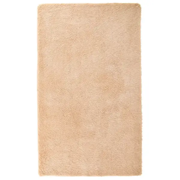 Kõrge narmaga shaggy vaip NAVARRA, beež, 60 x 100 cm, polüester – 2