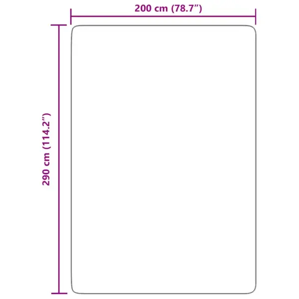 Beež kõrge narmaga Shaggy vaip NAVARRA, 200 x 290 cm, 100% polüester – 10