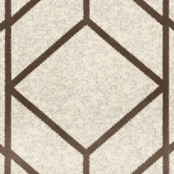 Lühikese karvaga toa- ja õuevaip geomeetrilise mustriga, beež, 190 x 300 cm – 7