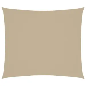 Veekindel oxford-kangast päikesepuri, ristkülikukujuline, beež, 2,5 x 3 m