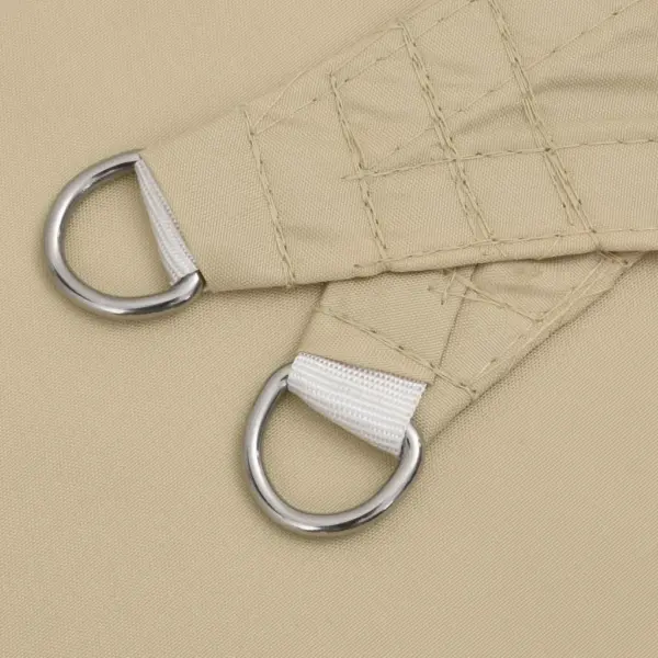 Veekindel oxford-kangast päikesepuri, ristkülik, beež, 3 x 4 m – 6