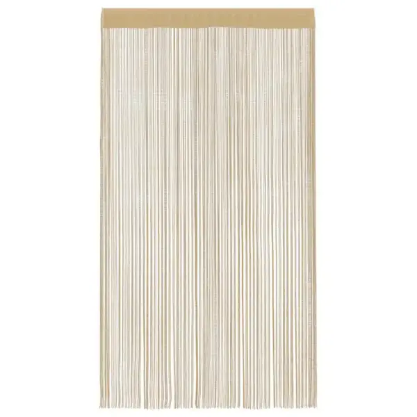 Beežid nöörkardinad uksele ja aknale, 2 tk, 140 x 250 cm – 4