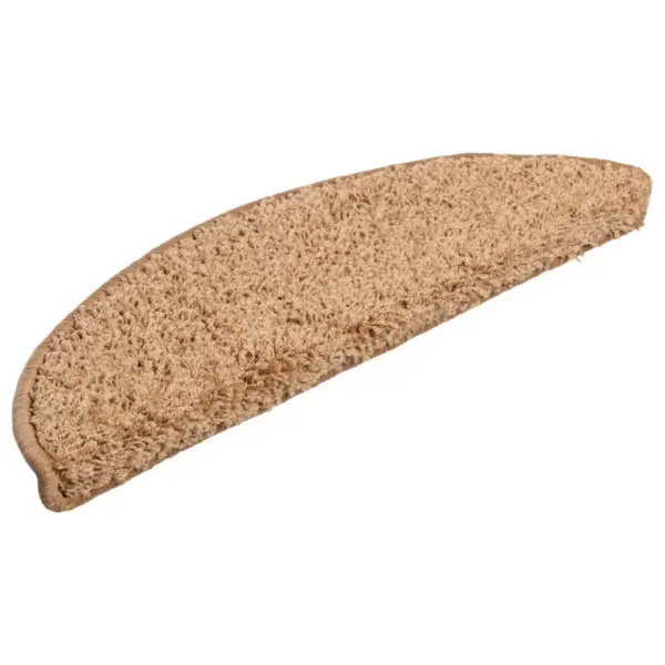 Beežid poolringikujulised trepimatid kahepoolse teibiga, 10 tk, 56 x 17 x 3 cm – 3