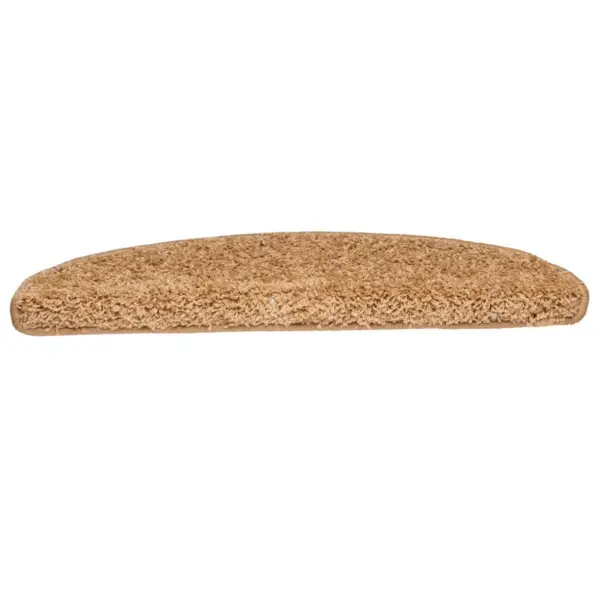 Poolringikujulised trepimatid kahepoolse teibiga, 10 tk, beež, 65 x 21 x 4 cm – 5