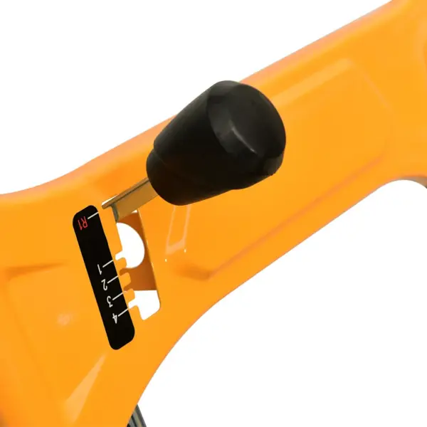 Bensiinilumepuhur 6,5 hj, 61 cm puhastuslaius, kollane-must – 6