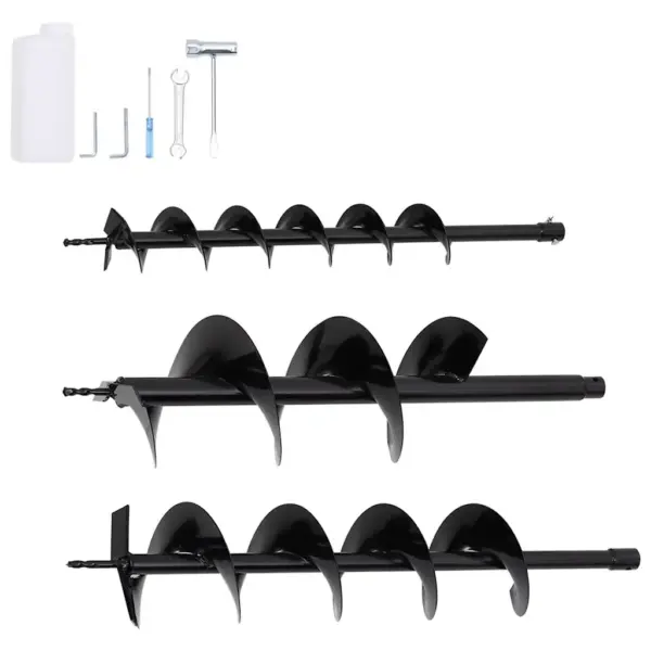 Bensiinimootoriga maapuur 52 cm3, 3 puuriga komplekt, oranž – 8