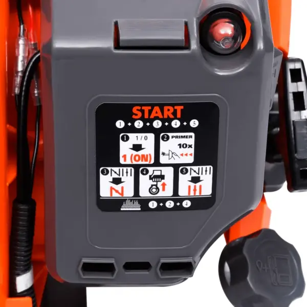 Bensiinimootoriga seljakott-lehepuhur 42,7 cm³, 900 m³/h, oranž – 7