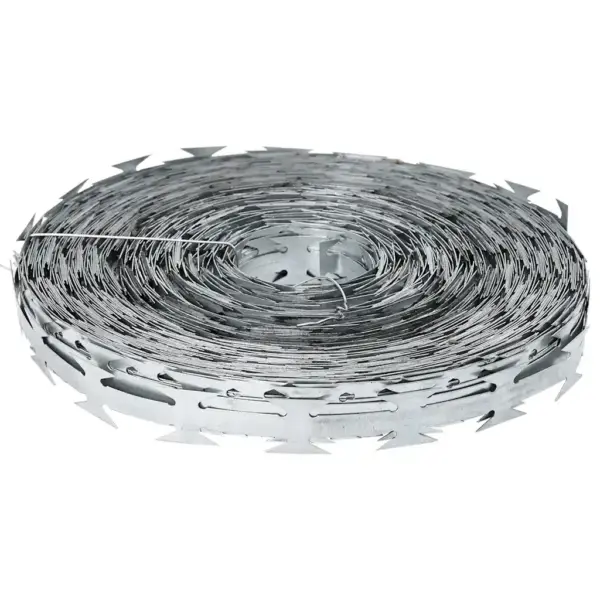 Concertina okastraat aiale, tsingitud teras, 500 m rull – 2