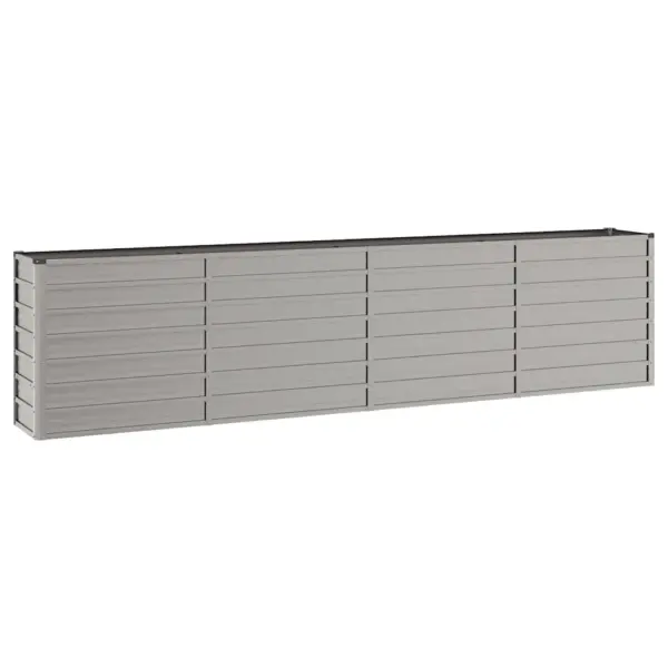 Aia taimekast Corten-terasest, roostes, 320 x 40 x 77 cm – 3