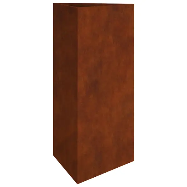 Aia taimekast Corten-terasest, roostes, 40 x 34,5 x 75 cm – 2