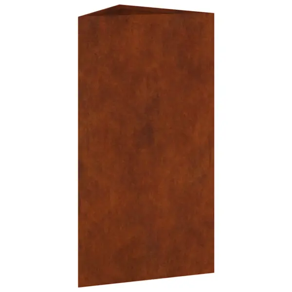 Aia taimekast Corten-terasest, roostes, 40 x 34,5 x 75 cm – 3