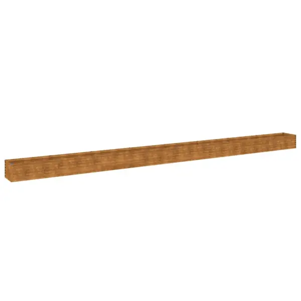 Aia taimekast Corten-terasest, roostevärvi, 770 x 50 x 36 cm – 2