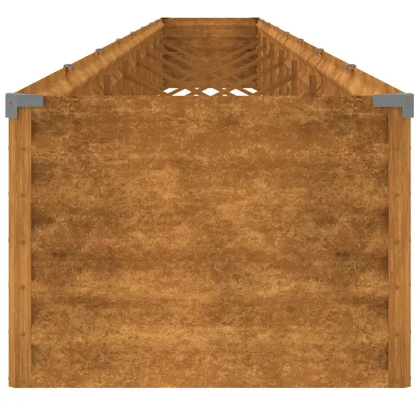 Aia taimekast Corten-terasest, roostevärvi, 770 x 50 x 36 cm – 5