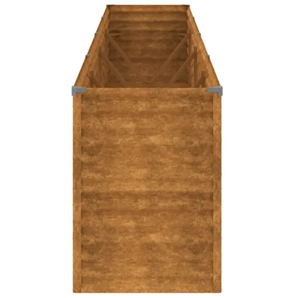 Corten terasest aiapeenar, roostepruun, 385 x 50 x 69 cm – 5