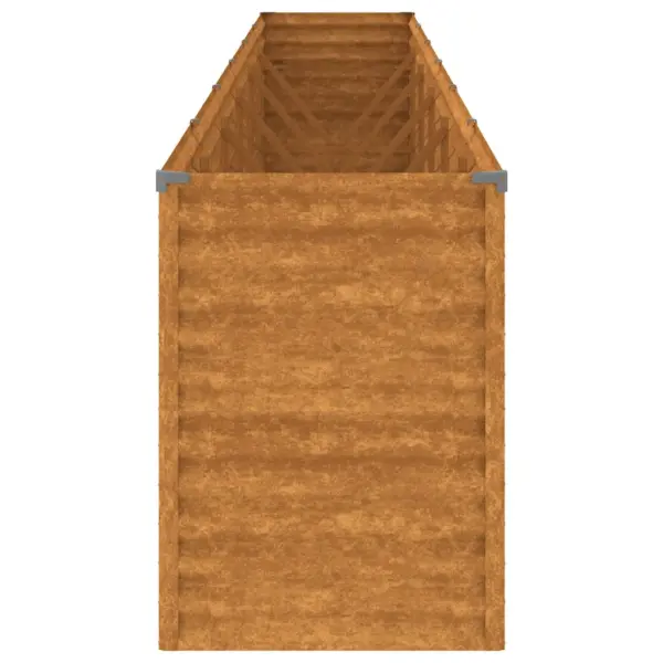 Corten terasest aiapeenar, roostepruun, 578 x 50 x 69 cm – 5