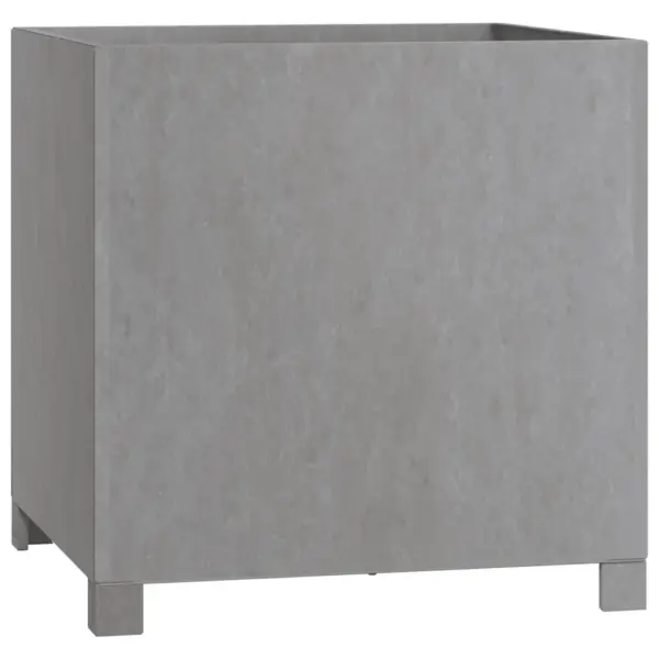 Jalgadega Corten-terasest taimekast, roostevärvi, 50 x 50 x 50 cm – 4