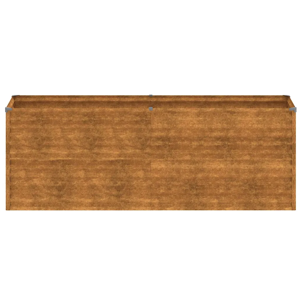 Corten terasest kõrgpeenar, roostepruun, 196 x 50 x 69 cm
