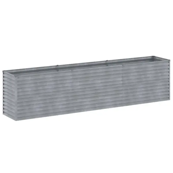 Corten-terasest kõrgpeenar aiapeenar, roostepruun, 291 x 50 x 69 cm – 3