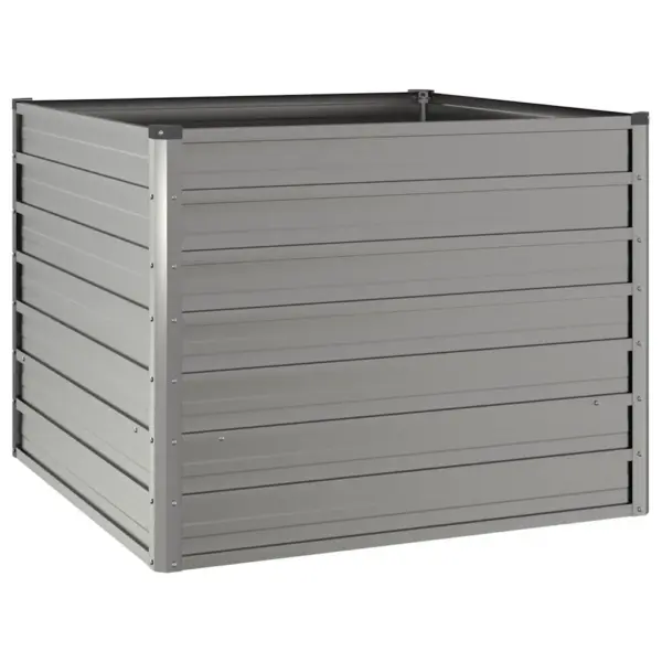 Corten-terasest taimekast, roostevärvi, 100 x 100 x 77 cm – 3