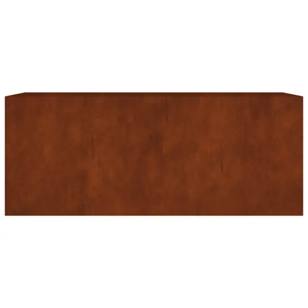 Corten-terasest taimekast, roostevärvi, 200 x 80 x 80 cm – 4