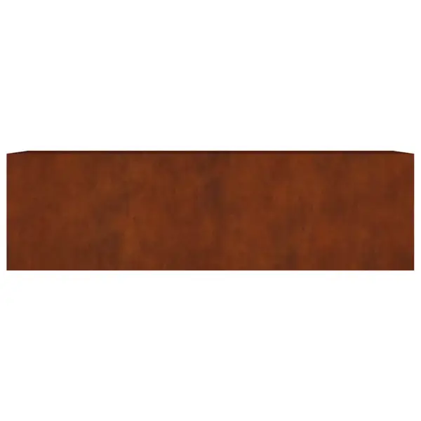 Corten-terasest taimekast, roostevärvi, 280 x 80 x 80 cm – 4