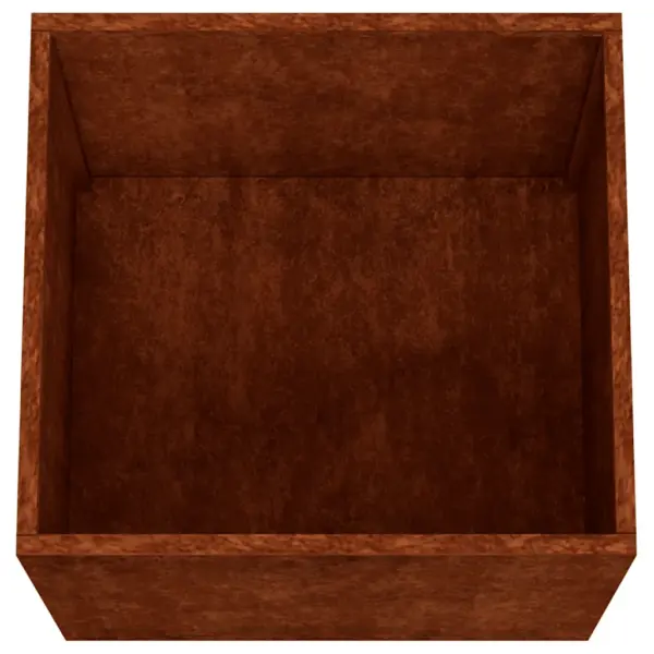 Corten-terasest taimekast, roostevärvi, 49 x 47 x 46 cm – 7