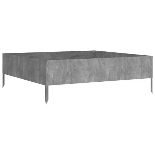 Corteni terasest roostevärvi taimekast, 100 x 100 x 33,5 cm – 4