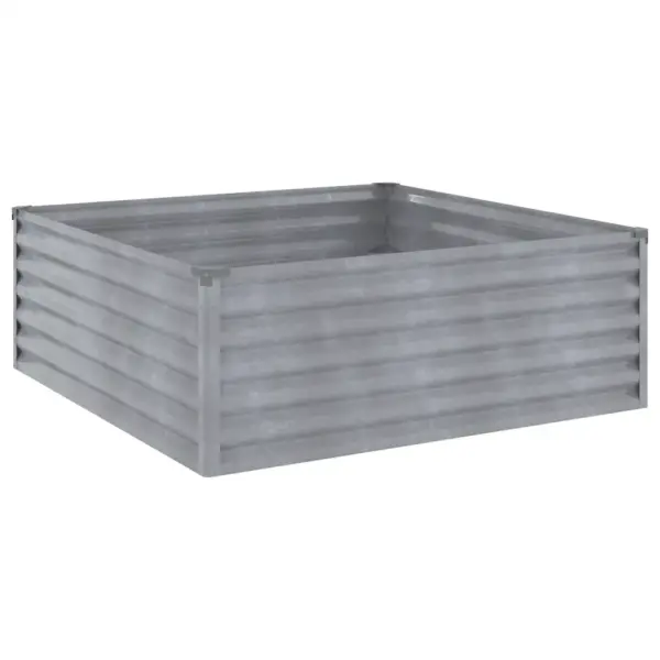 Corteni terasest taimekast, roostes, 100 x 100 x 36 cm - 3