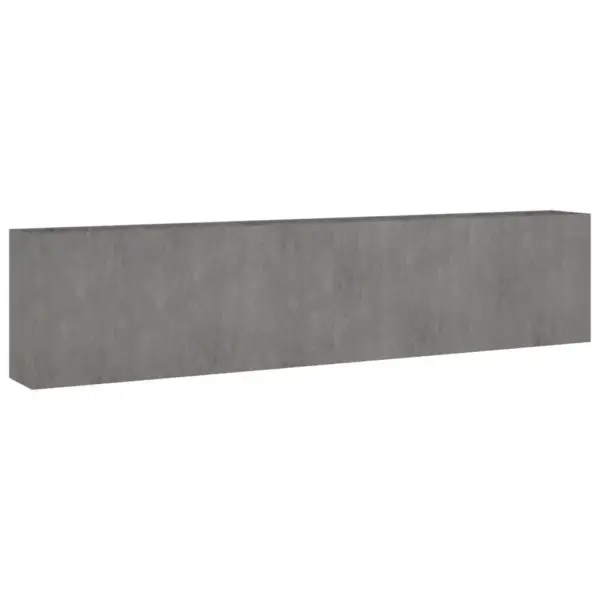 Aia taimekast Corteni terasest, roostes, 360 x 40 x 80 cm – 3