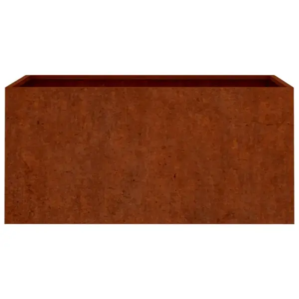 Corteni terasest taimekast, roostevärvi, 62 x 40 x 39 cm – 5