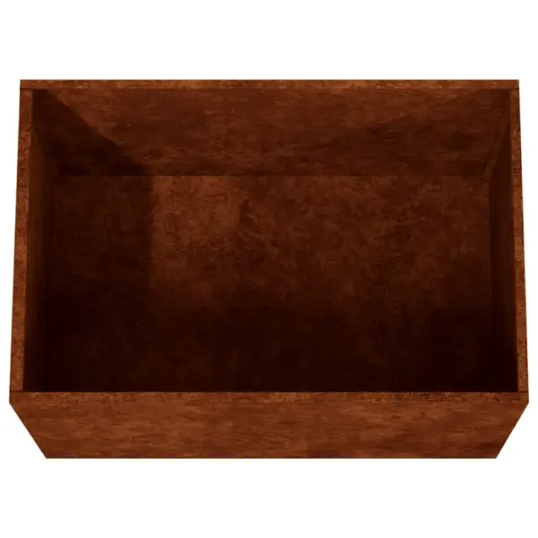 Corteni terasest taimekast, roostevärvi, 62 x 47 x 46 cm – 7