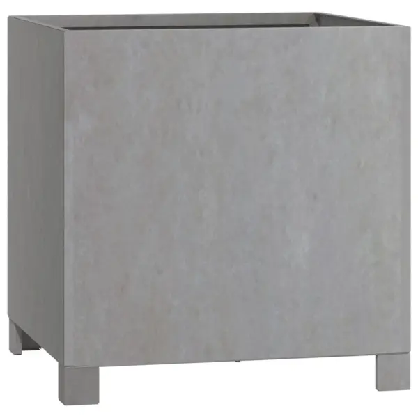 Corteni terasest jalgadega taimekast, roostes, 40 x 40 x 40 cm – 4