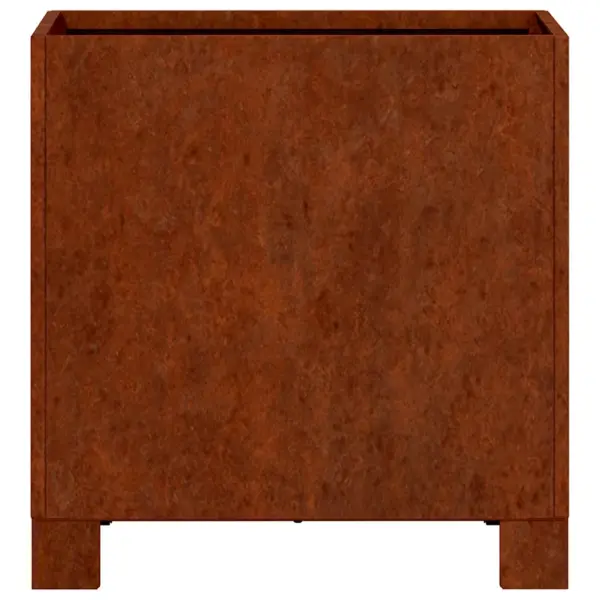 Corteni terasest jalgadel taimekast, roostevärvi, 30 x 30 x 30 cm – 6