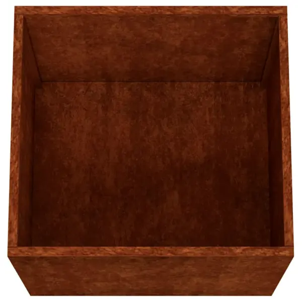 Corteni terasest taimekastid, 2 tk, roostes pruun, 49 x 47 x 46 cm – 8
