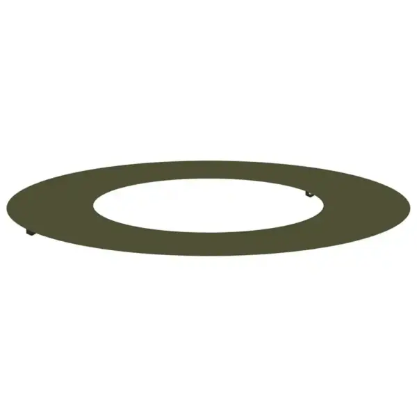 Dekoratiivne puuäärise rõngas, oliivroheline külmvaltsitud teras, Ø40/70 cm - 2