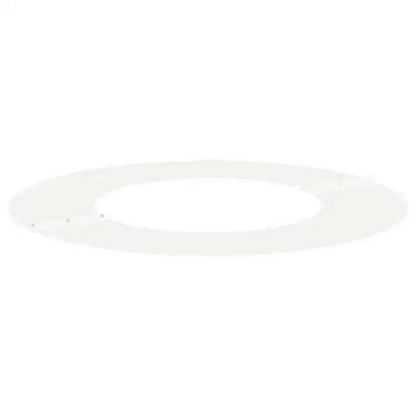 Lame dekoratiivne puurõngas puudele, 5 tk, valge teras, Ø40/70 cm, 70 x 70 cm – 4