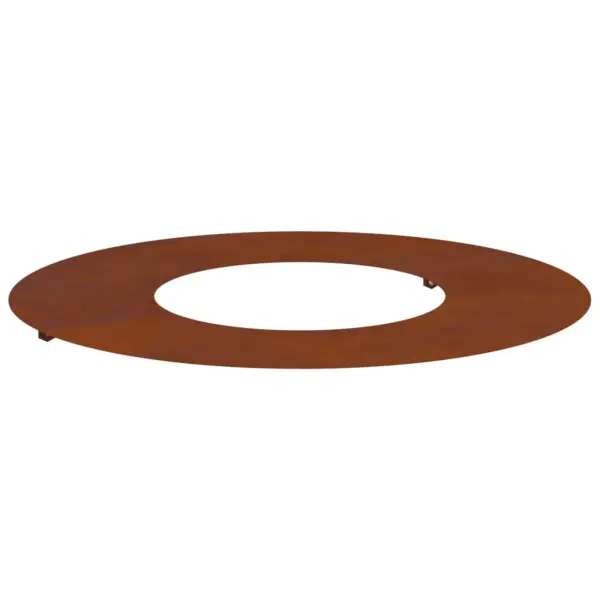 Dekoratiivne lame terasest puurõngas, pruun, Ø30/60 cm – 2