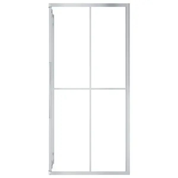 Nurgadušikabiin ESG turvaklaasiga, läbipaistev alumiiniumraamiga, 90 x 70 x 180 cm – 6
