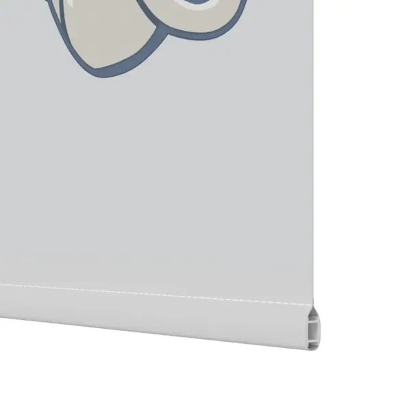 Veekindel duširull-ruloo meretähe mustriga, hall, 90 x 240 cm – 12