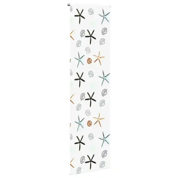 Veekindel duširull-ruloo mereteemalise mustriga, PEVA, 80 x 240 cm – 3