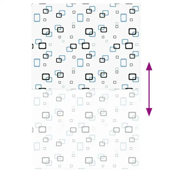 Veekindel duširull-ruloo vannituppa, valge PEVA, mullimuster, 150 x 240 cm – 5