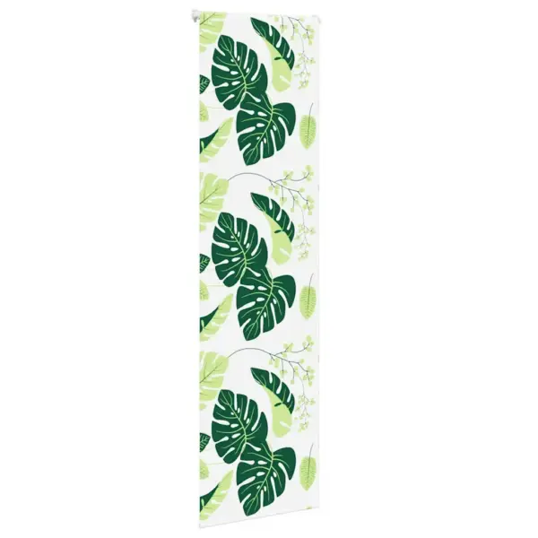 Duširull-ruloo roheliste lehtedega, PEVA, ketiga, 70 x 240 cm – 3