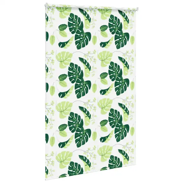 Veekindel duširull-ruloo roheliste lehtede mustriga, 160 x 240 cm – 4