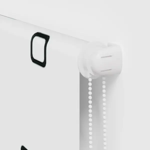 Duširuloo geomeetrilise mustriga, valge PEVA, 80 x 240 cm – 9