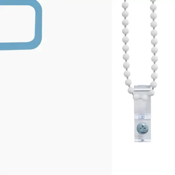 Duširuloo kassetiga ja ketiühendusega, geomeetrilise mustriga PEVA, 110 x 240 cm – 7