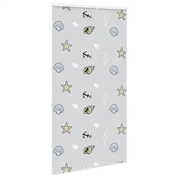 Veekindel duširuloo kassettmehhanismiga, meretähe mustriga, PEVA, 130 x 240 cm – 4