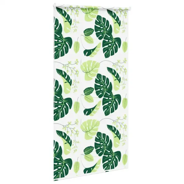 Veekindel duširuloo roheliste lehtede mustriga, PEVA, 140 x 240 cm – 4